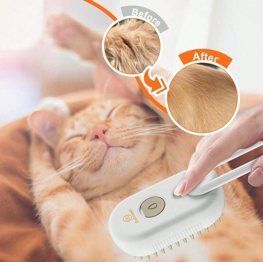 Steamy Pet Brush with perfume